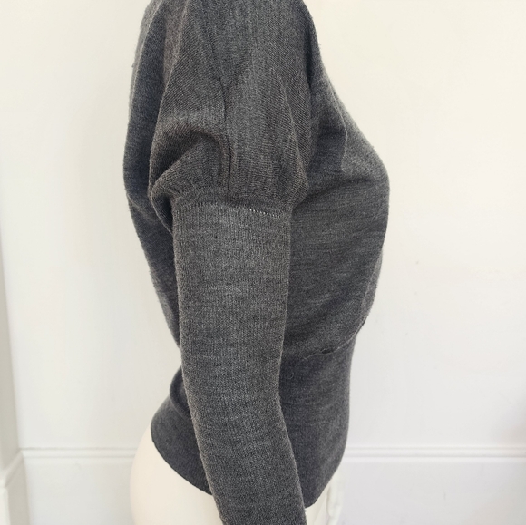 Jacob Size S thin charcoal sweater - Picture 3 of 11